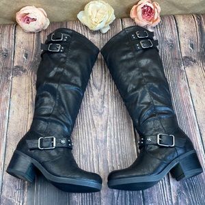 Carlos Black CARA Unisex-Adult Boots 6.5M